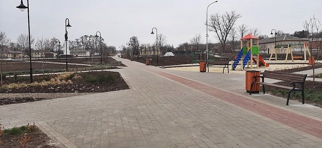 Завершение строительства парка